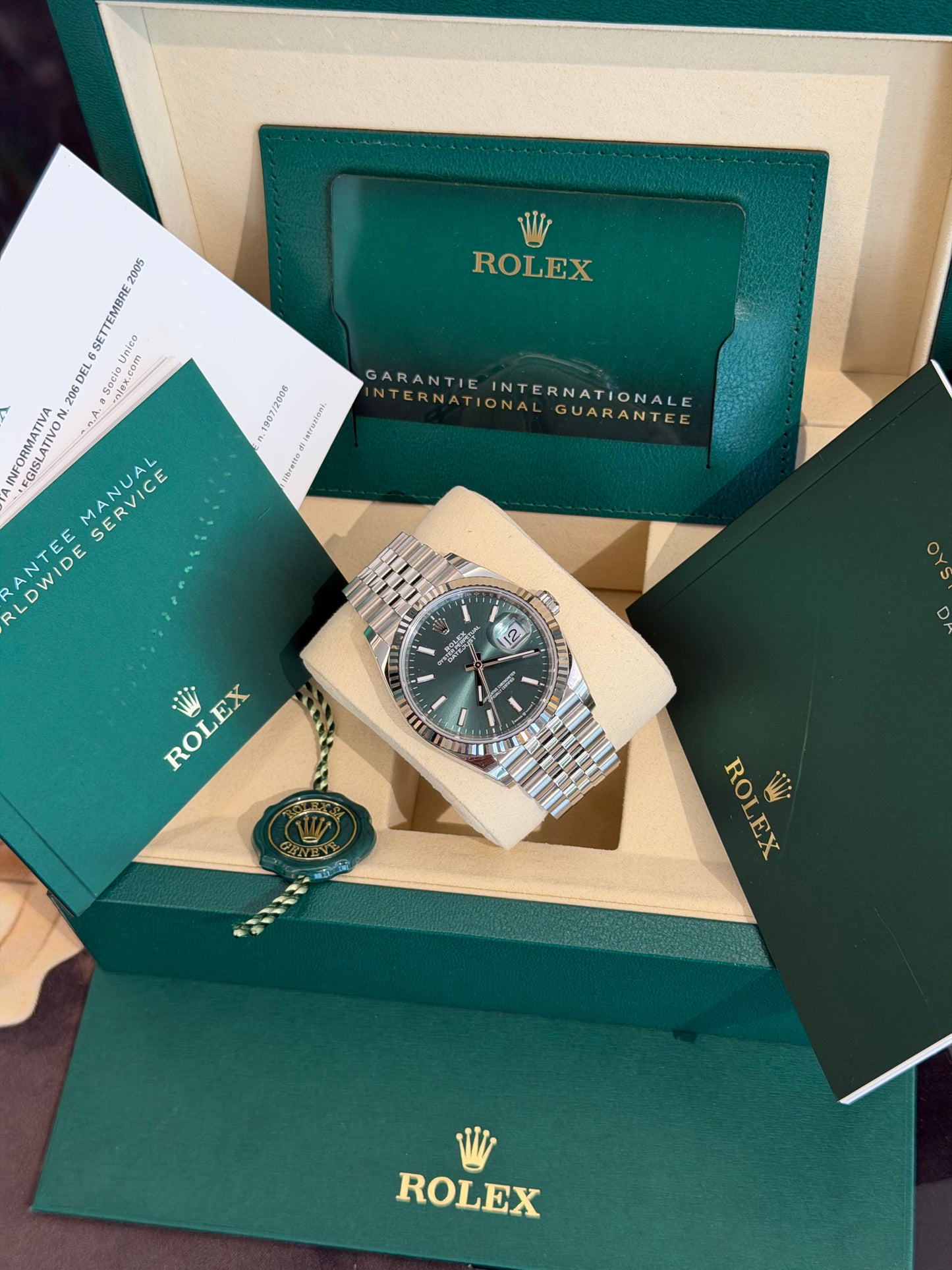 Datejust 36 mm ππ nuovo 02/2026