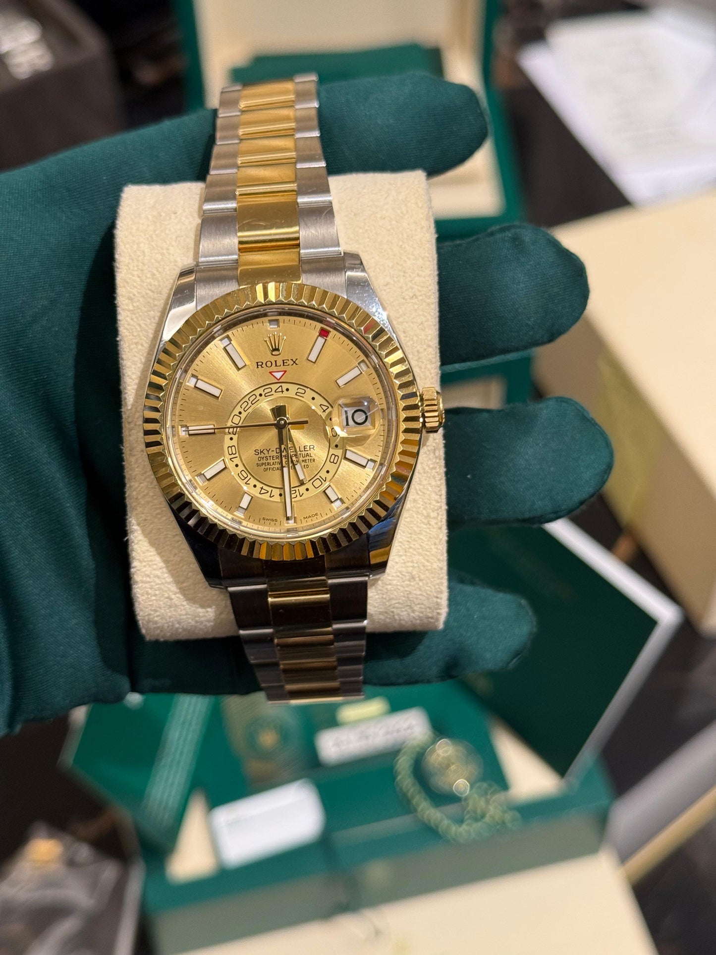 Sky dweller acciaio e oro 2022 โ๏ธ๐
