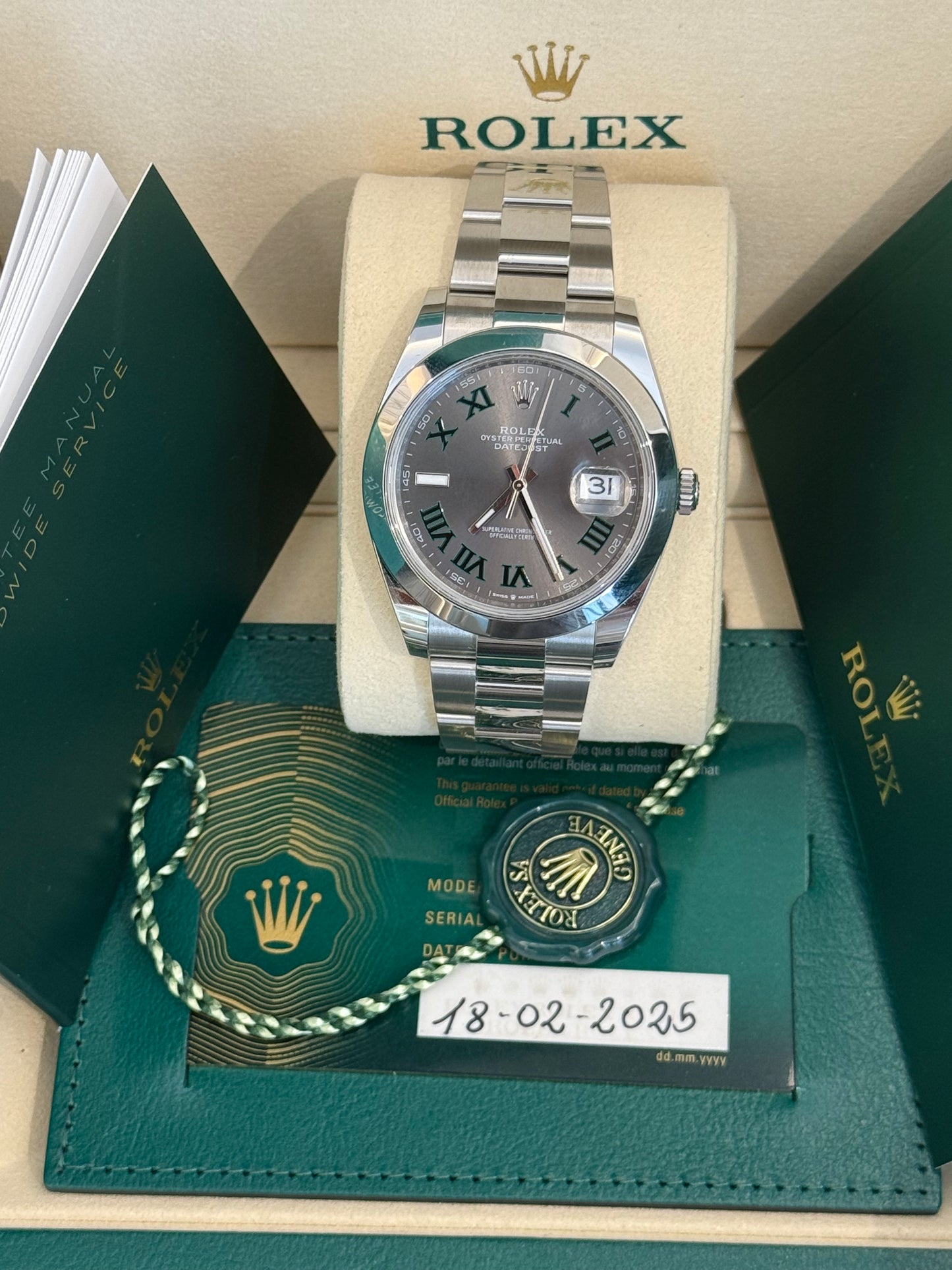 Wimbledon 41 mm 2025 nuovo ๐พ๐