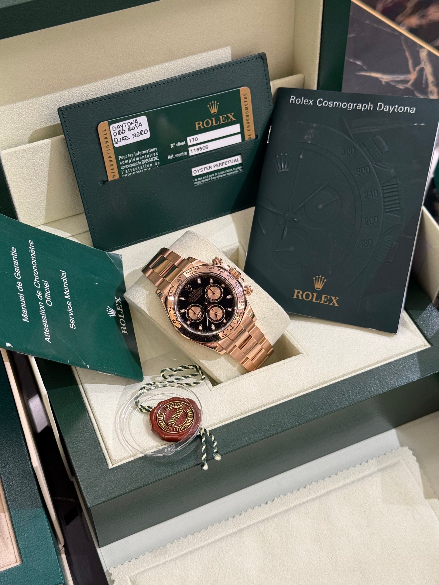 Daytona 116505 - 2010 ๐ฎ๐น full set ๐๐ฆ