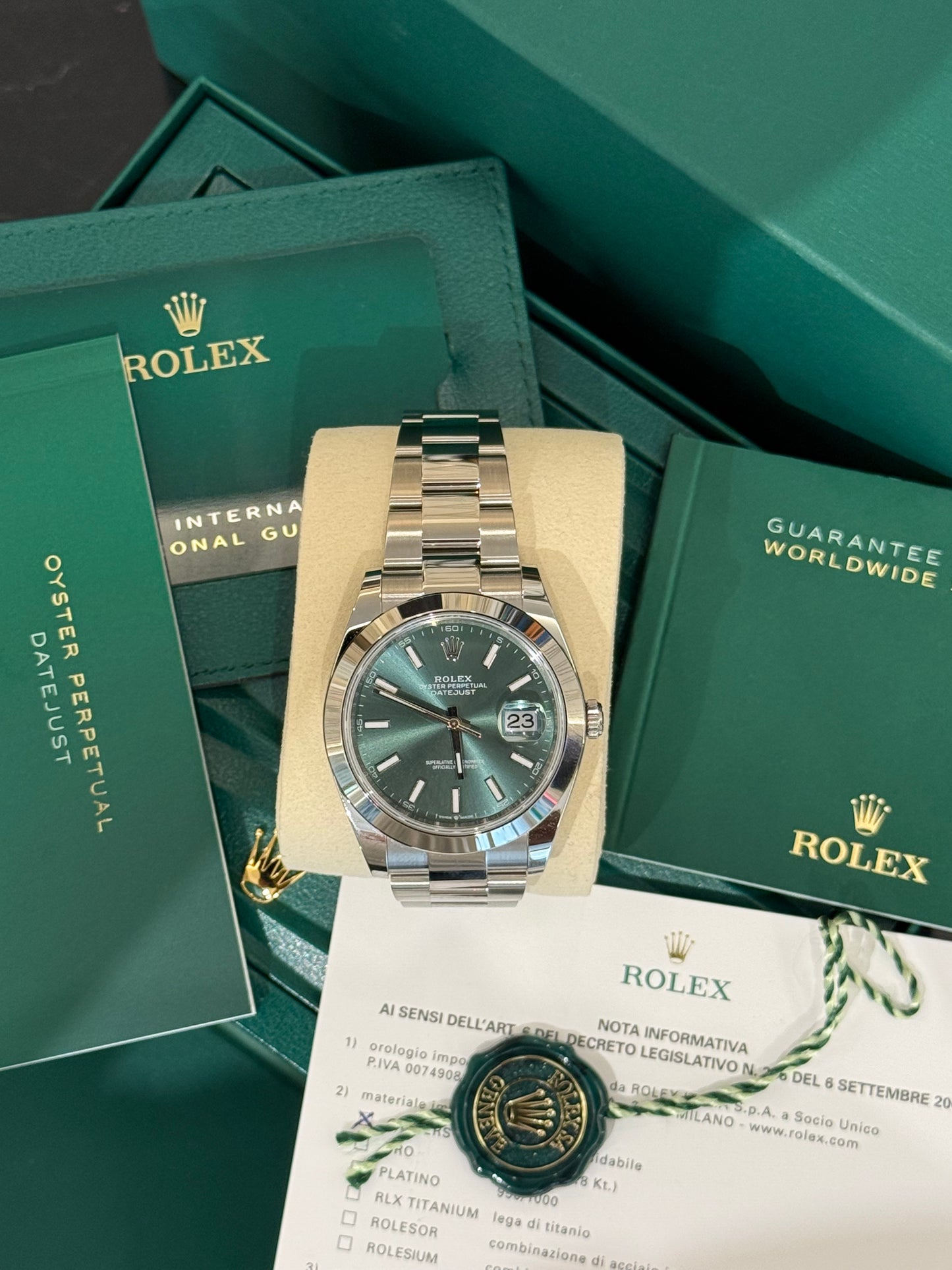 Datejust 41 mm ๐๐๐ฎ๐น 05/2025