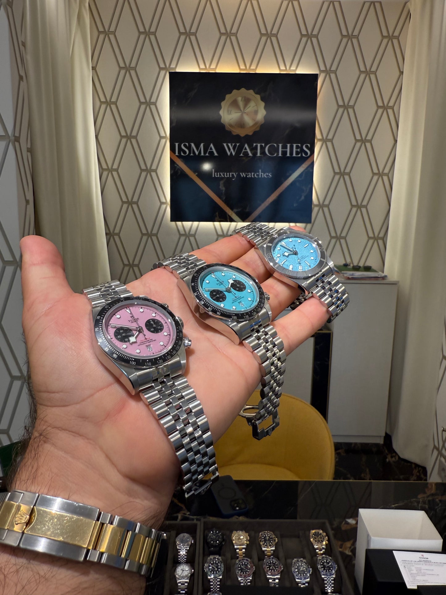 Black Bay Chrono Pink Miami π©·07/2025 nuovo π