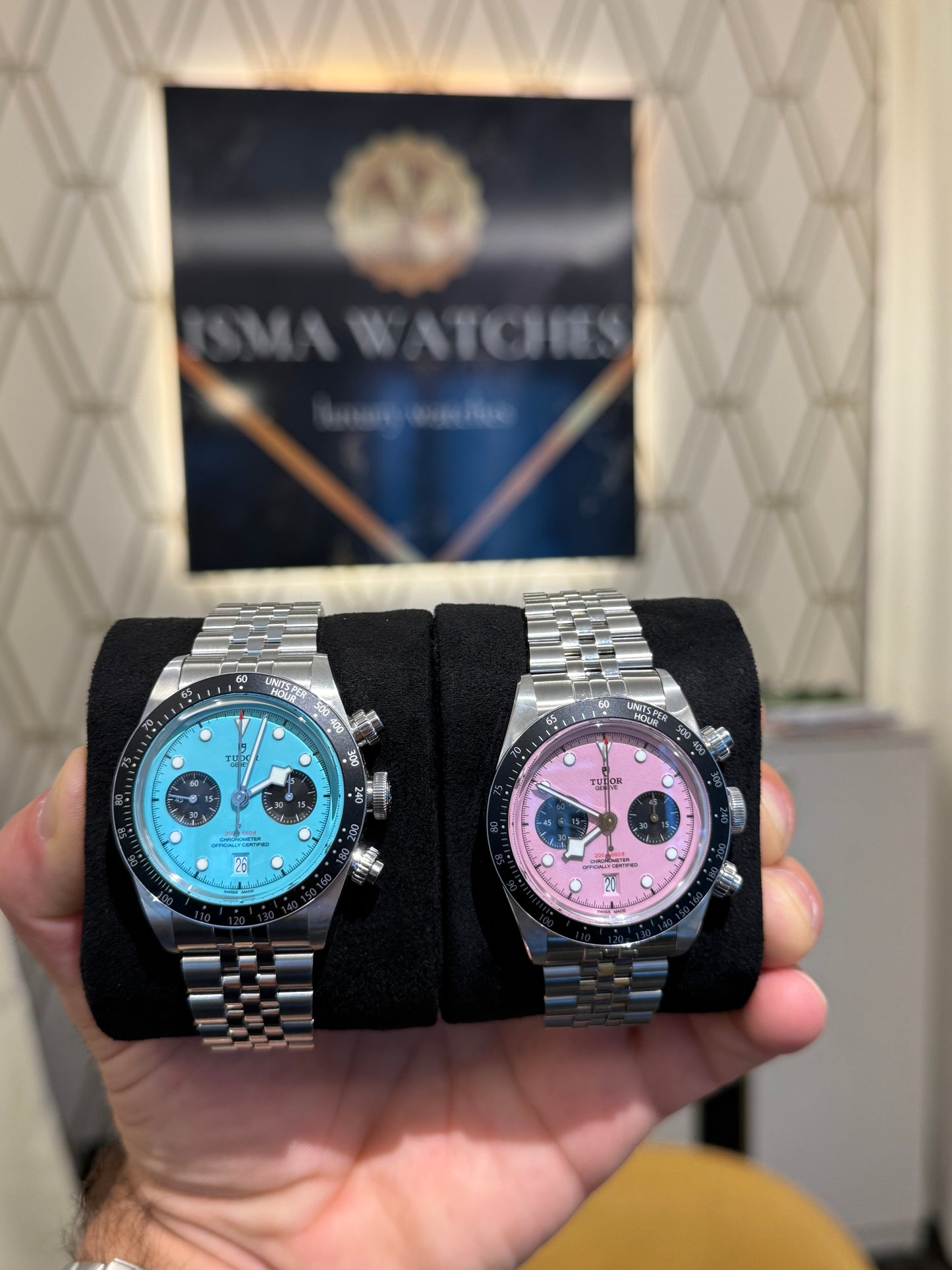 Black Bay Chrono Pink Miami π©·07/2025 nuovo π