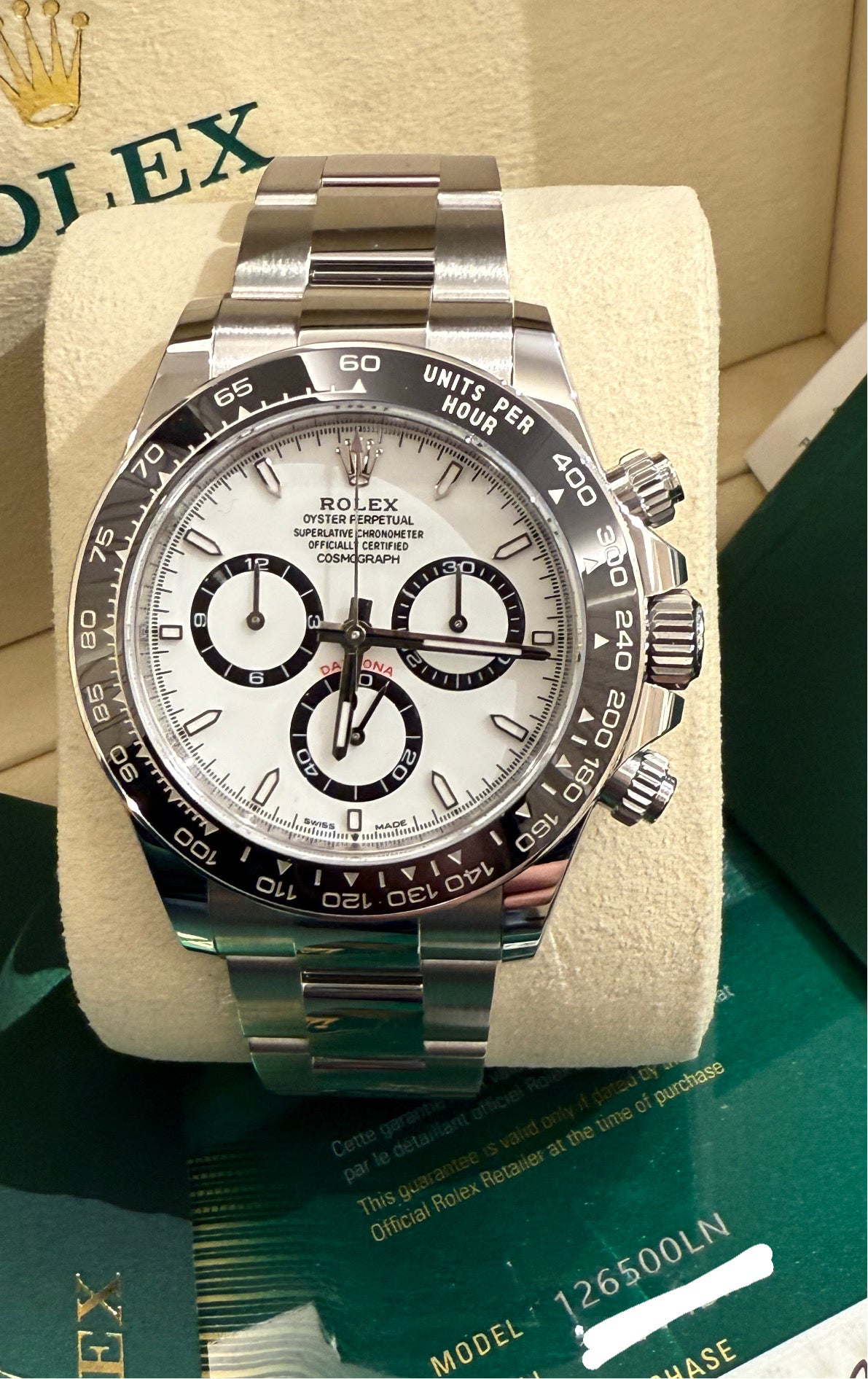 Daytona panda 126500LN 06/2025 🇮🇹✅
