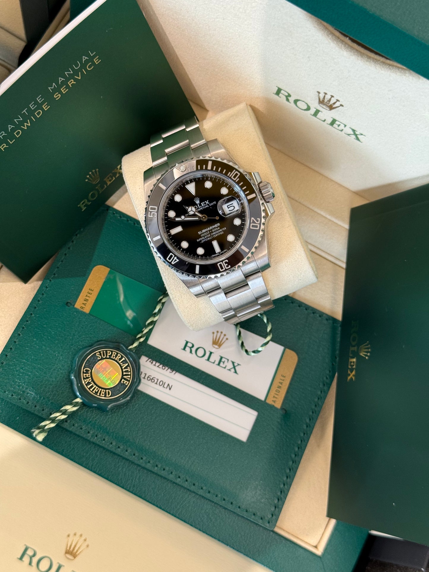 116610LN π€π 06/2019 40 mm