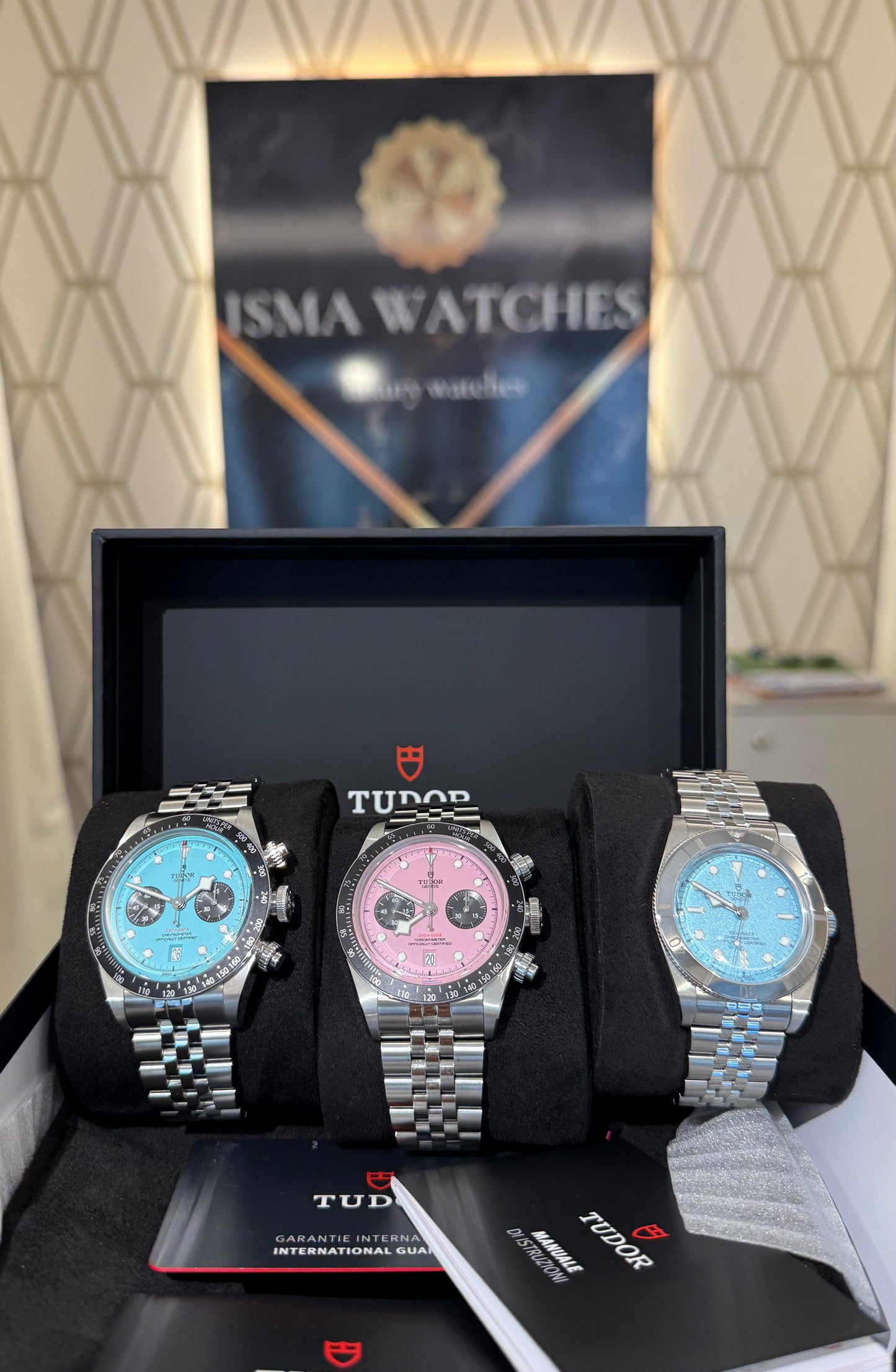 Black Bay Chrono Pink Miami π©·07/2025 nuovo π