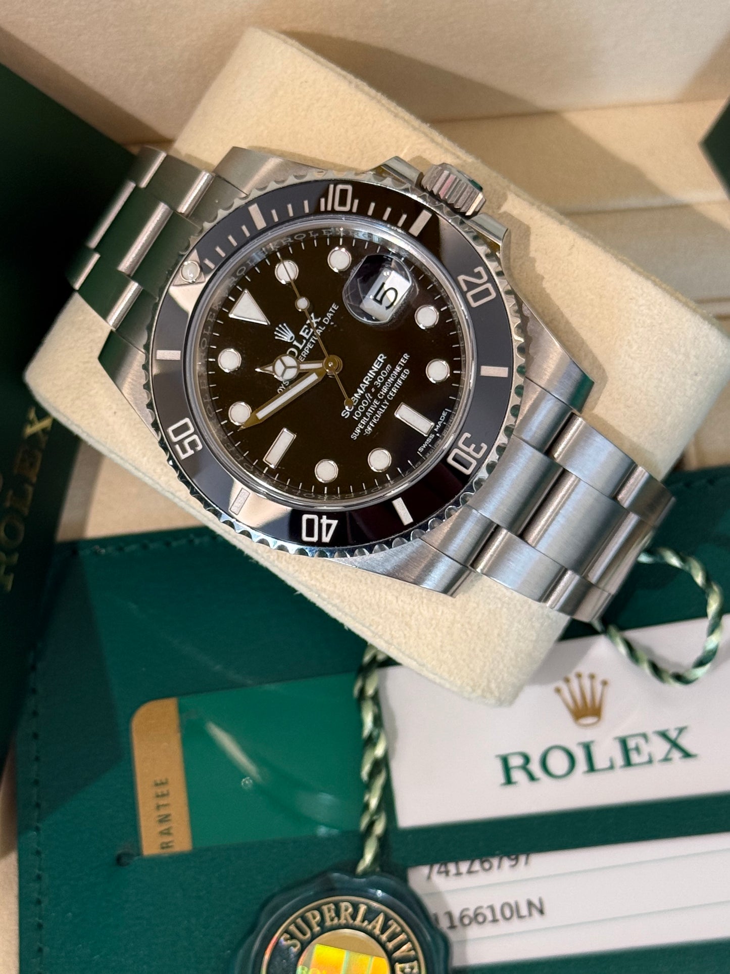 116610LN π€π 06/2019 40 mm