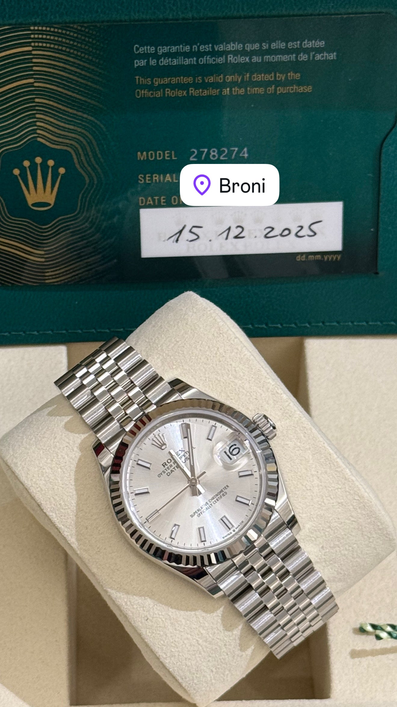 31 mm 🤍🥳😍 12/2025 nuovo full set