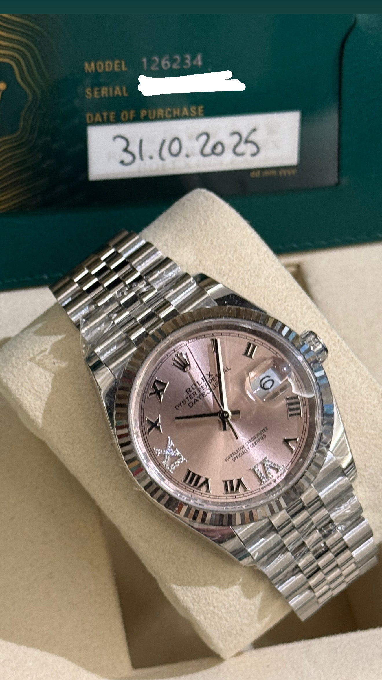 Bellissimo 36 mm πΈππ nuovo 10/2025