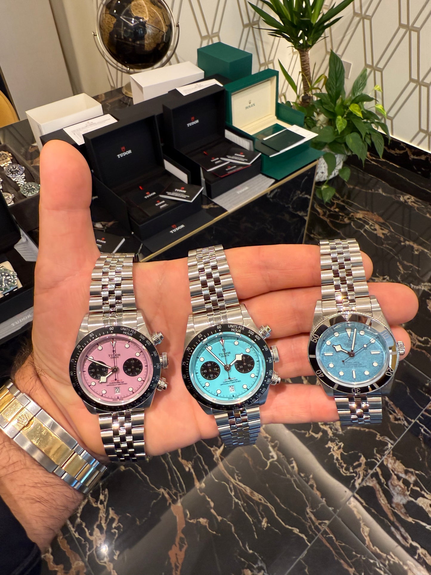 Black Bay Chrono Pink Miami π©·07/2025 nuovo π