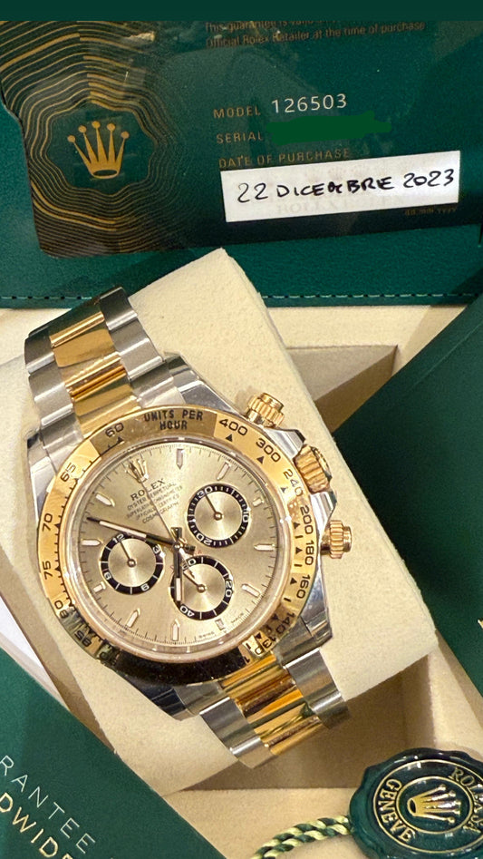 Daytona ๐ฆ new ref:126503 ๐ฆ 12/2023