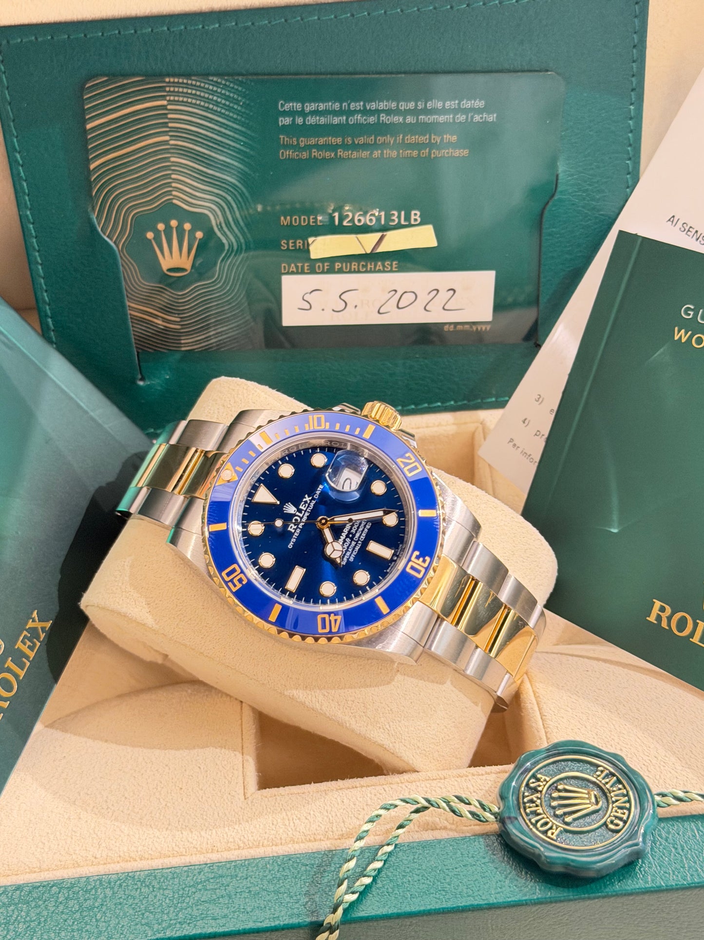 Sub 41 mm ☀️💙😍 nuovo