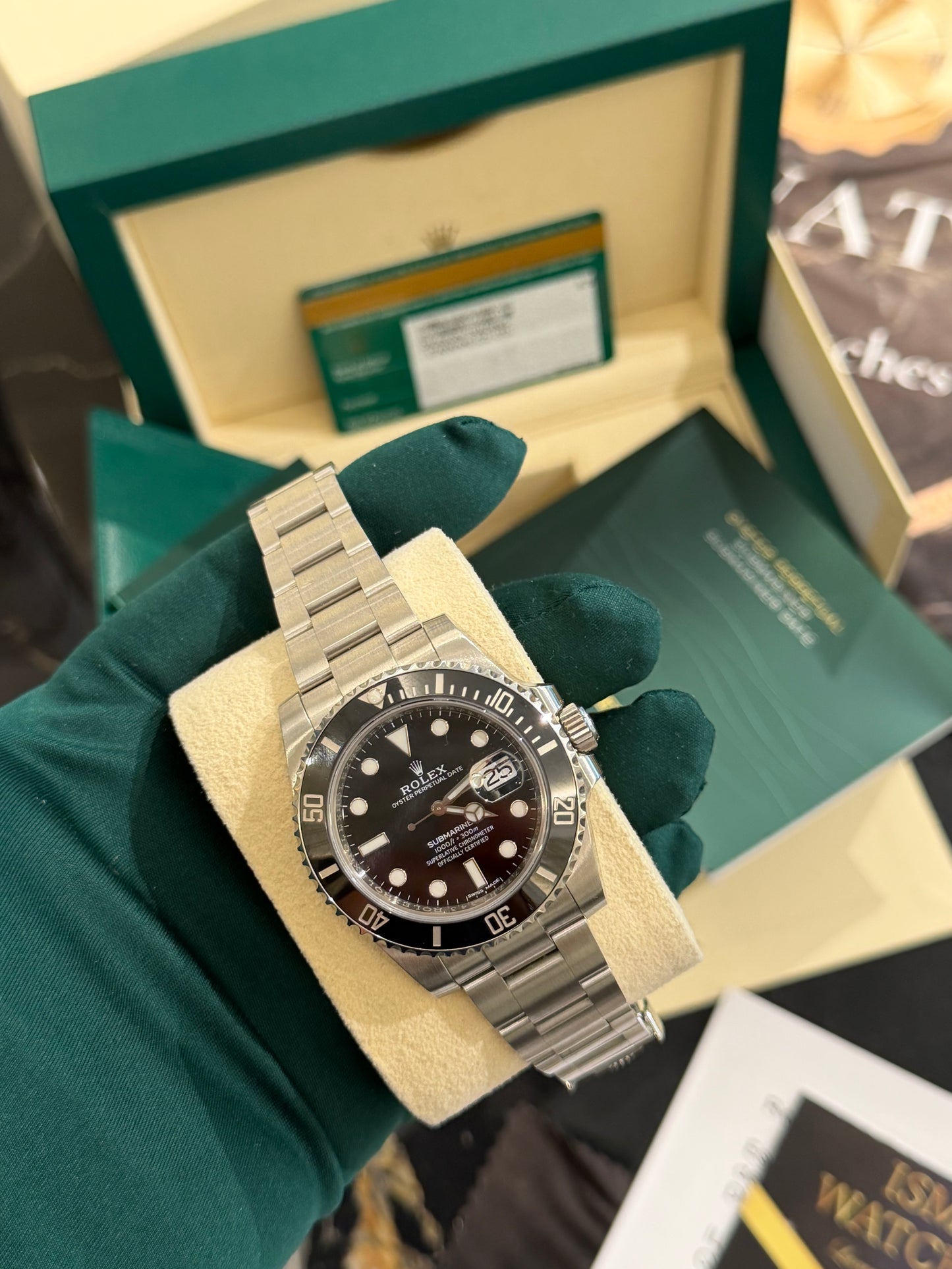 Sub date 40 mm  🖤😍