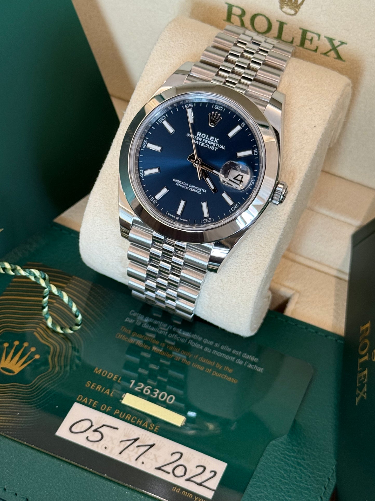 Datejust 41 mm 11/2022 nuovo 💙😍