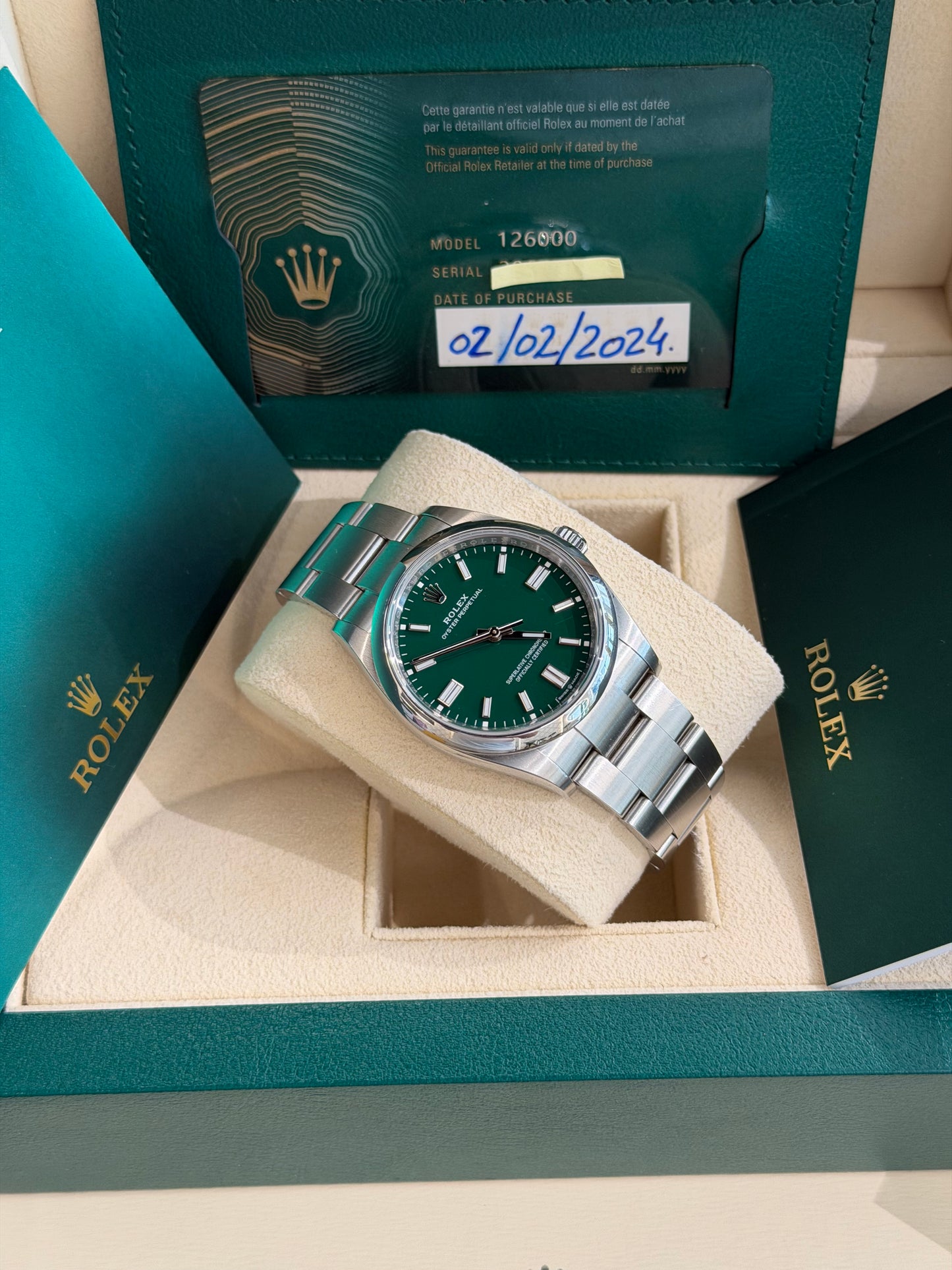 36 mm 💚😍 99% nuovo
