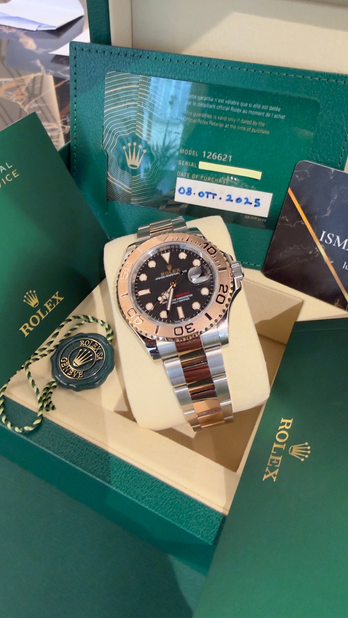 Yacht master 40 mm 🖤😍
