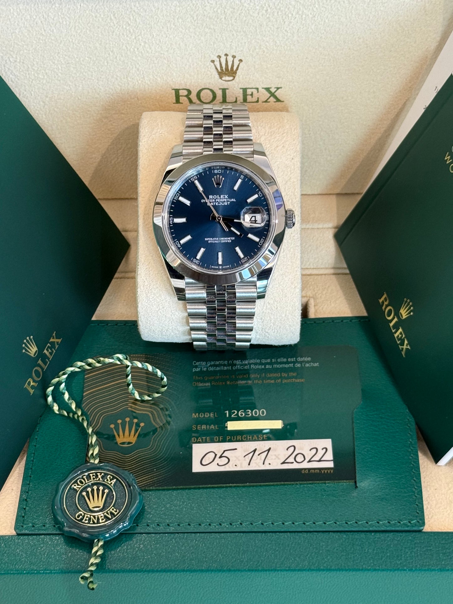 Datejust 41 mm 11/2022 nuovo 💙😍