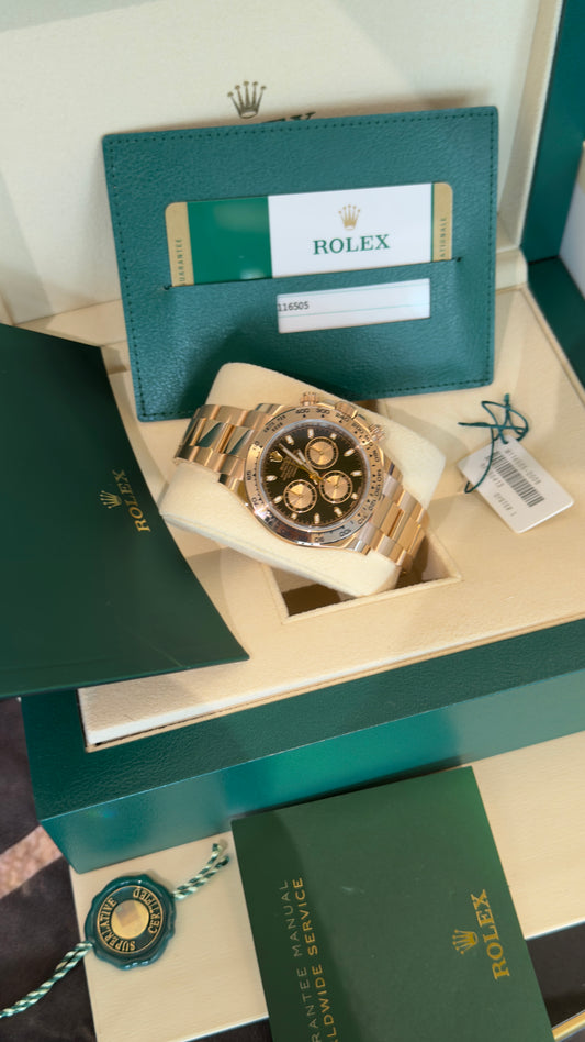Daytona 116505 2019 🦁 99.9 nuovo scontrino d’acquisto ✅