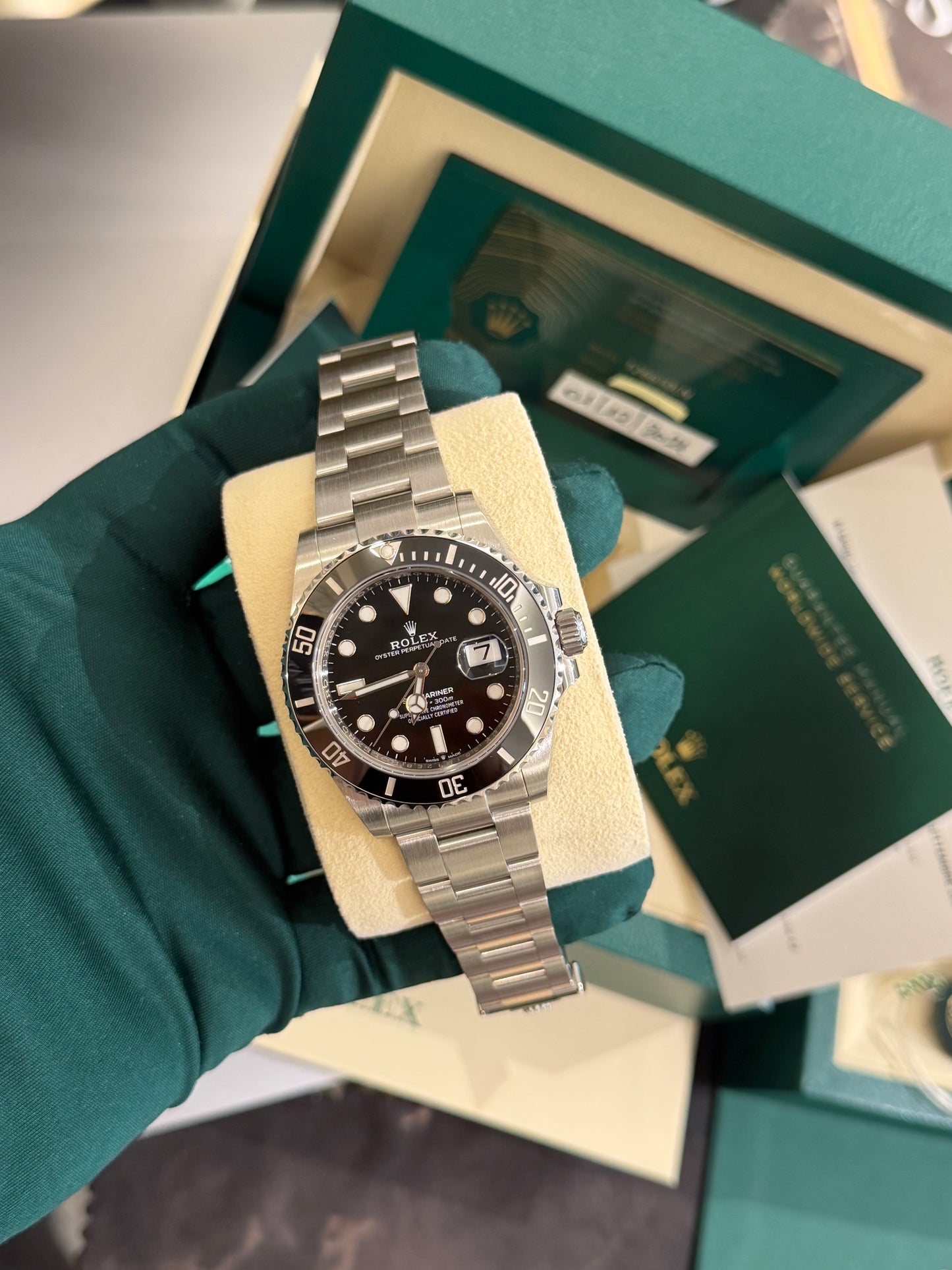 Sub date 41 mm 12/2021 nuovo 99%