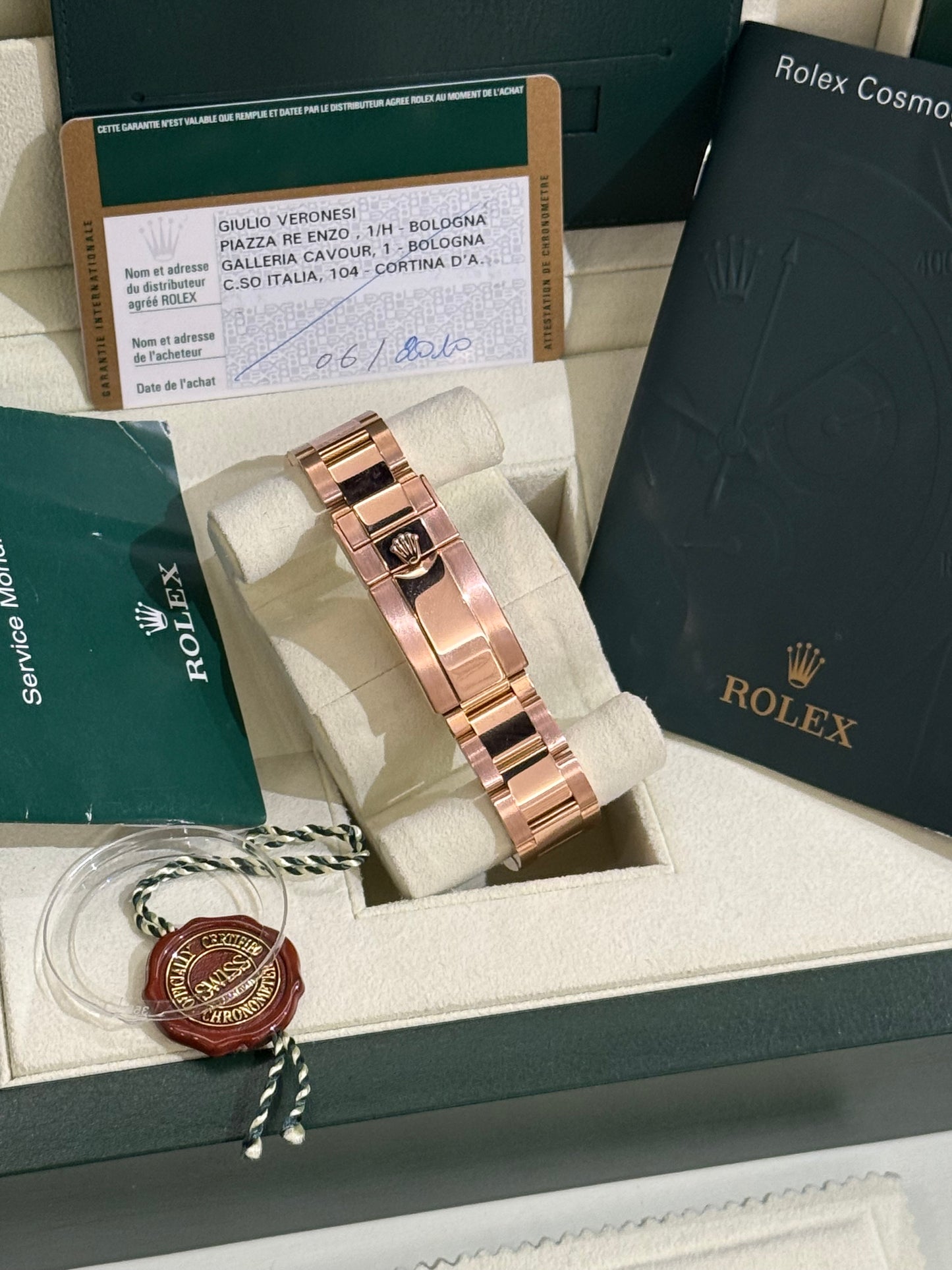 Daytona 116505 - 2010 🇮🇹 full set 😍🦁