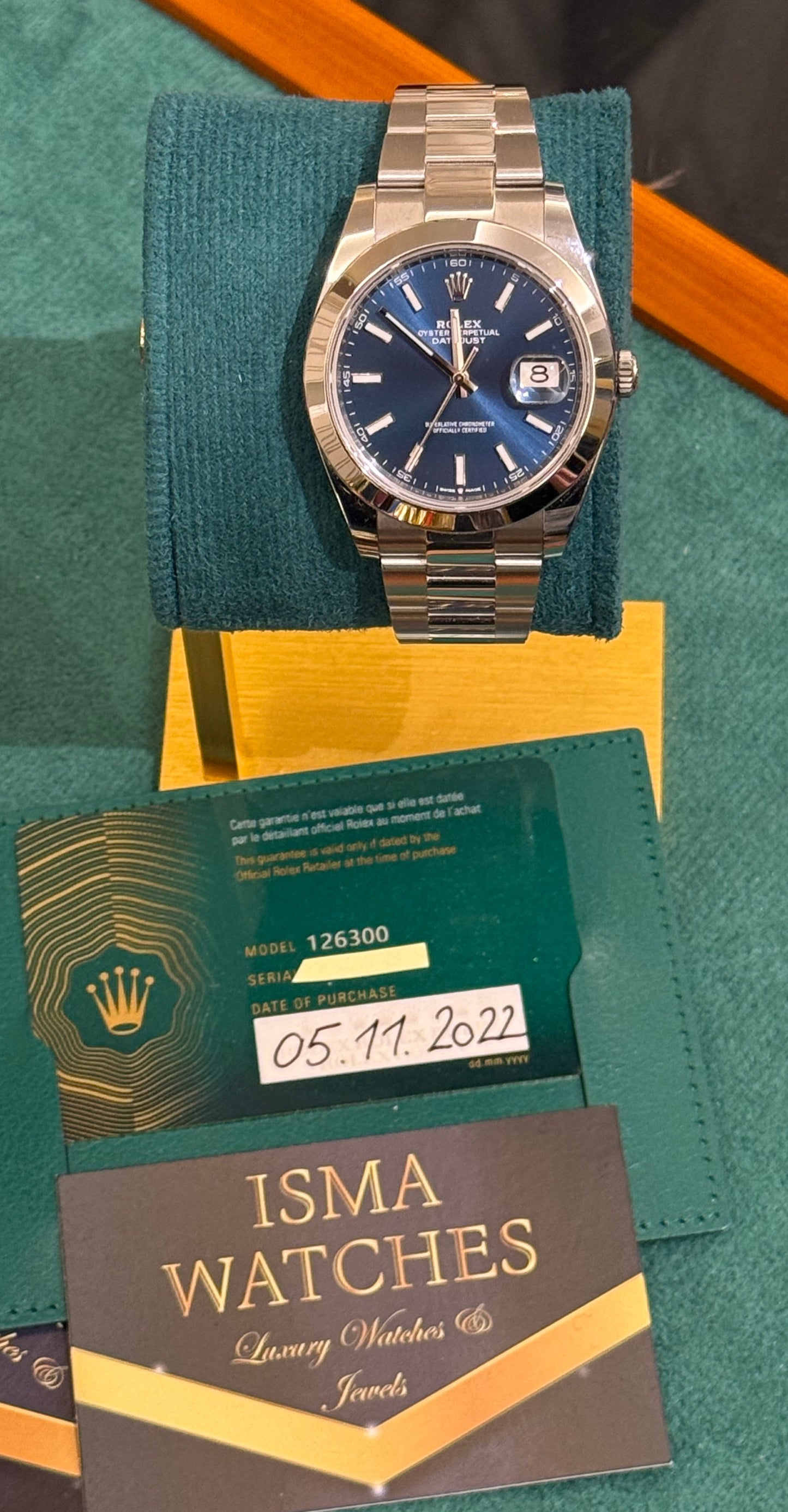 Datejust 41 mm 11/2022 nuovo 💙😍
