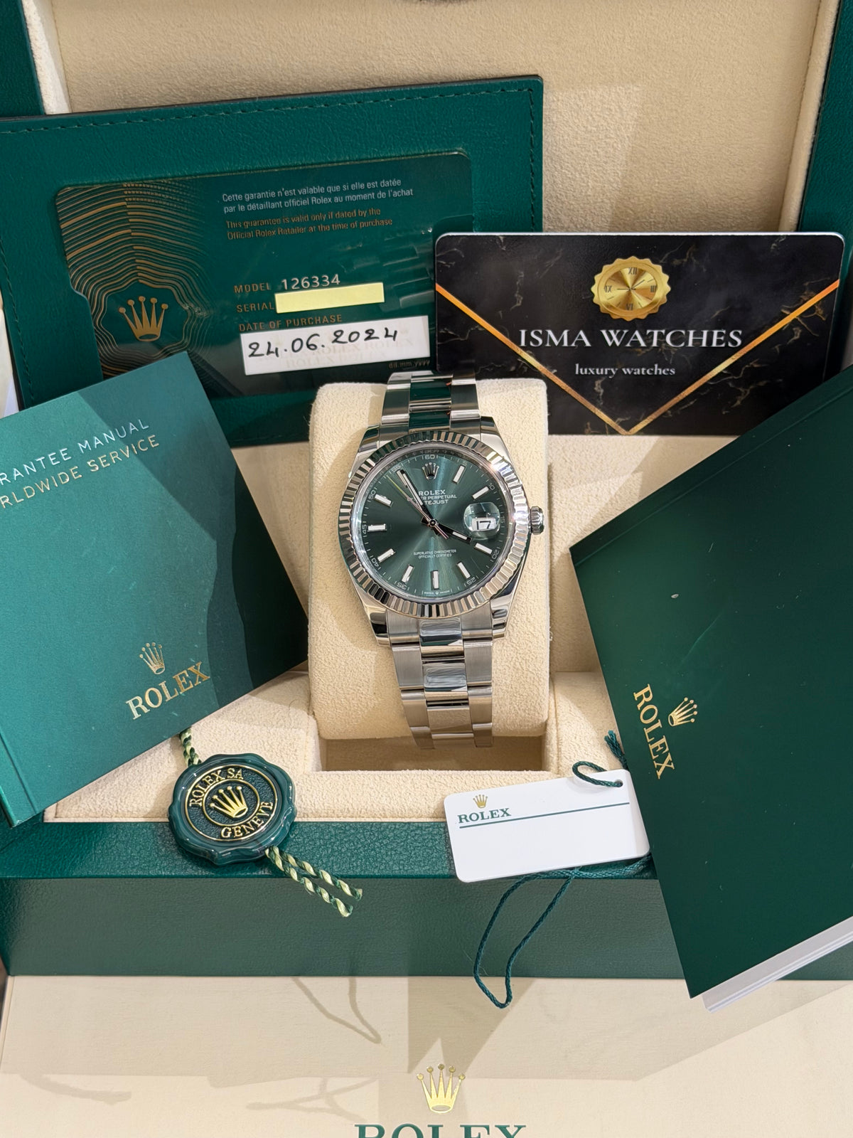 41 mm 💚😍 2024 pari a nuovo