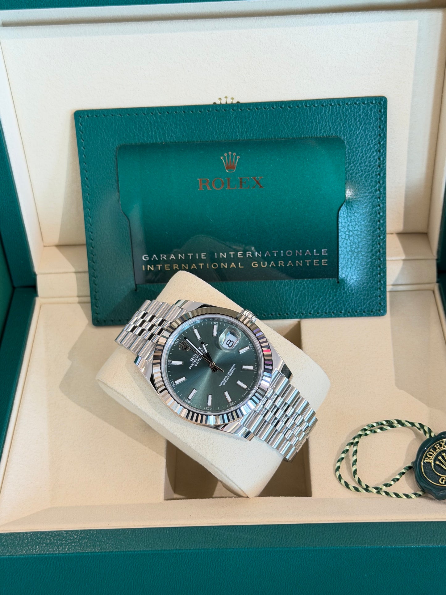 Datejust 41 mm 💚😍 06/2026