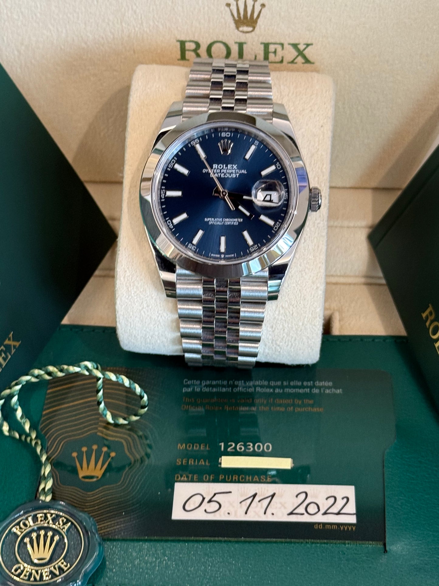 Datejust 41 mm 11/2022 nuovo 💙😍
