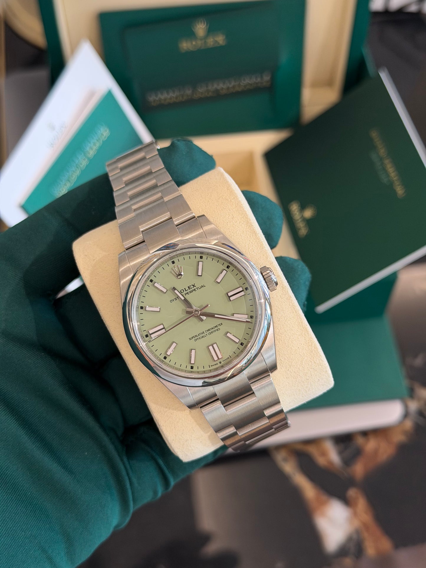 Pistacchio 41 mm 06/2026 new 😍