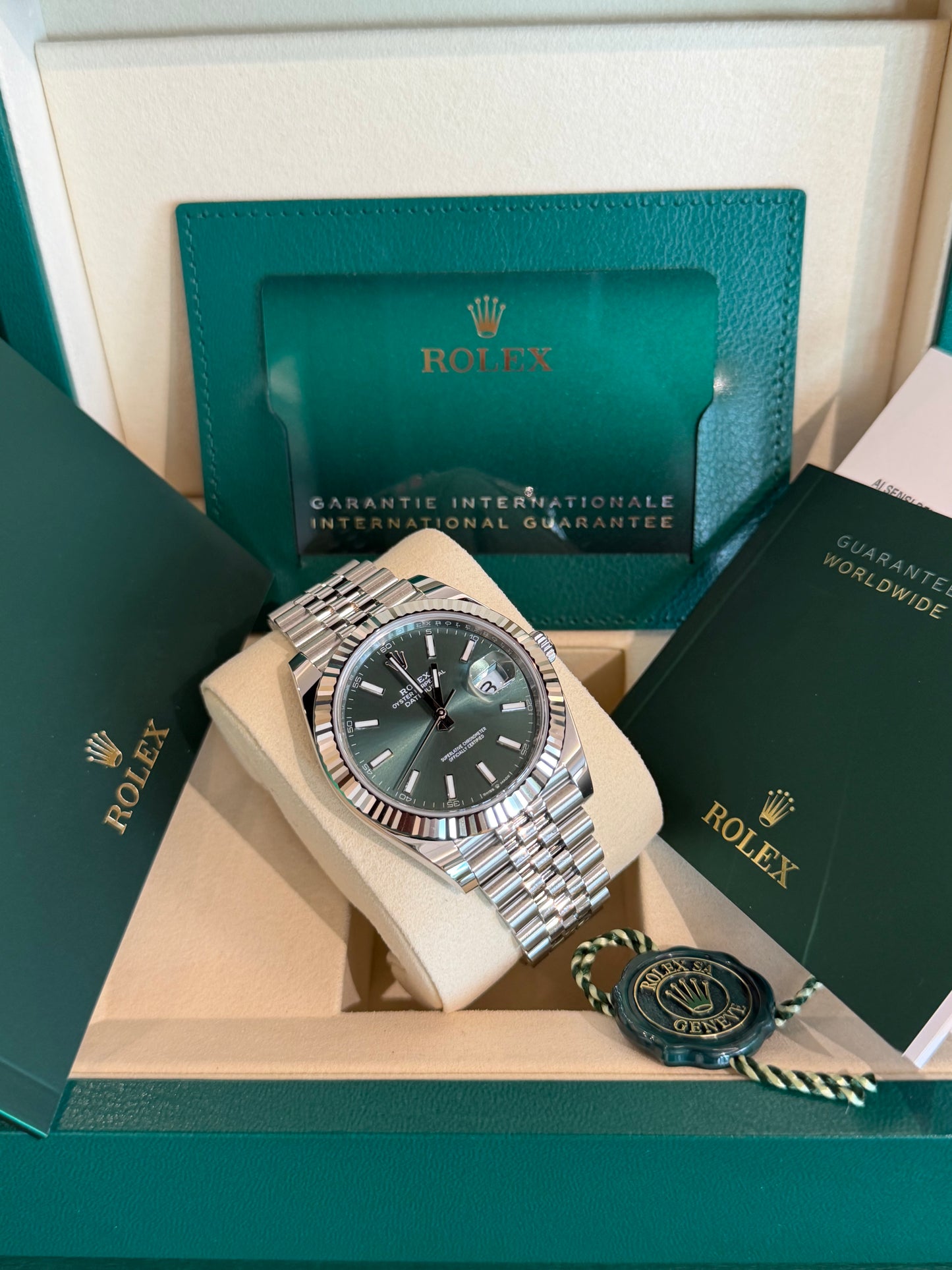 Datejust 41 mm 💚😍 06/2026