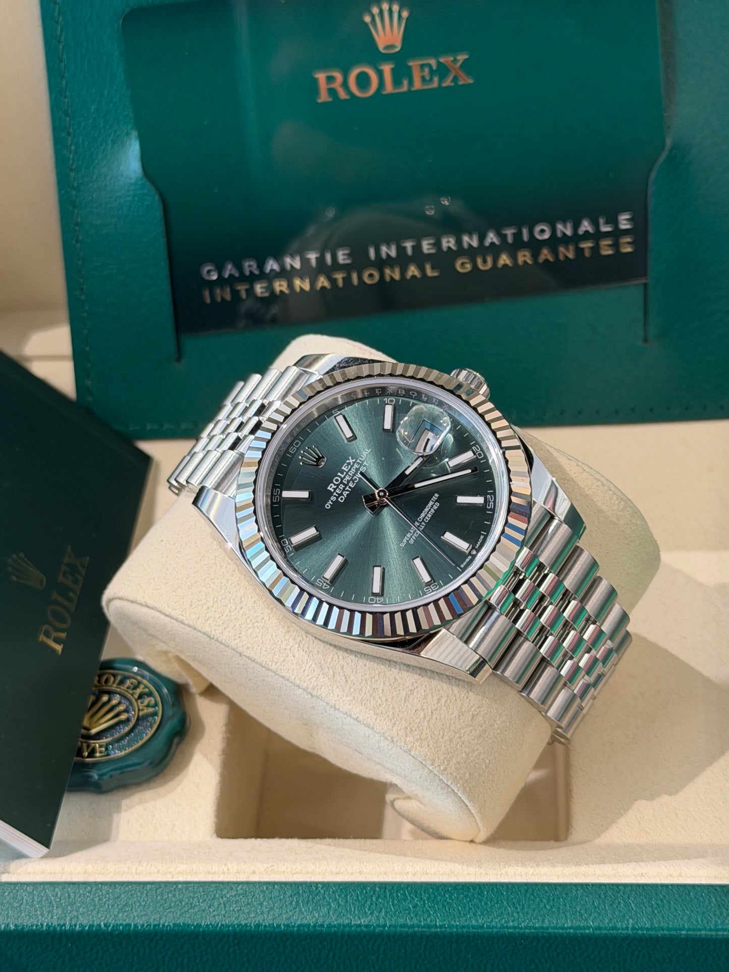 Datejust 41 mm 06/2026 💚😍