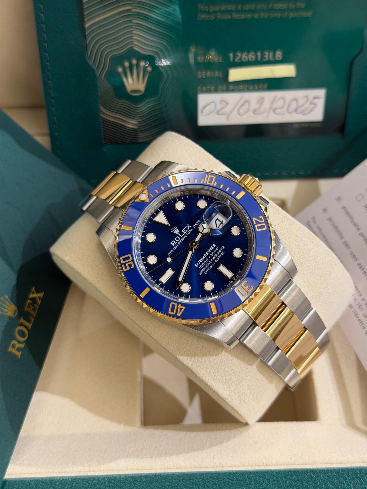 Sub 41 mm ☀️💙😍 nuovo 2025