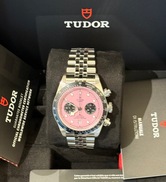 Black Bay Chrono Pink Miami 🩷07/2025 nuovo 😍
