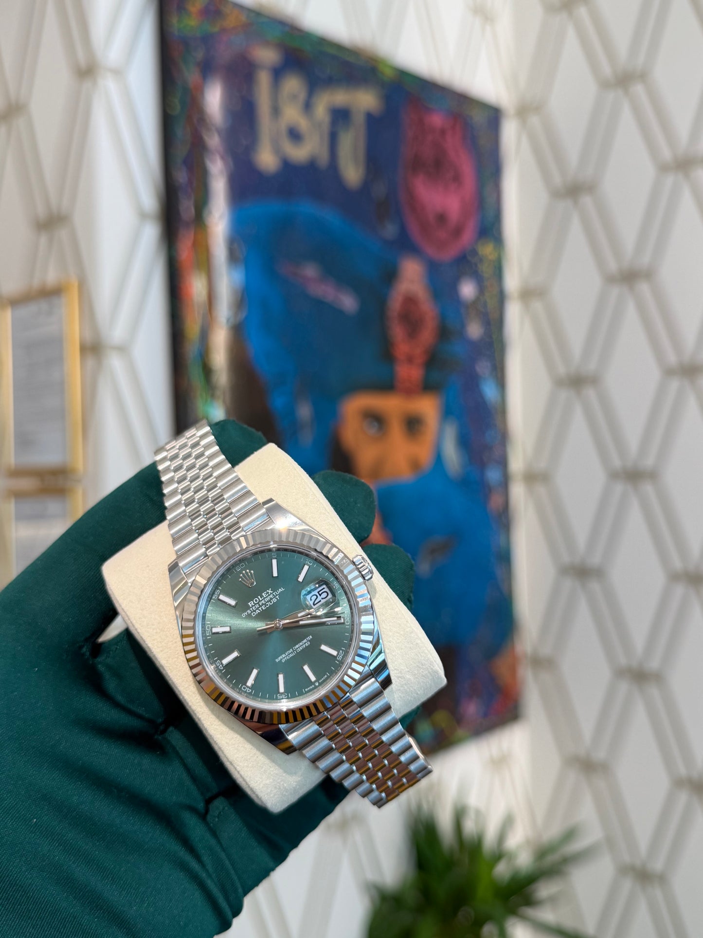 Datejust 41 mm 06/2026 💚😍