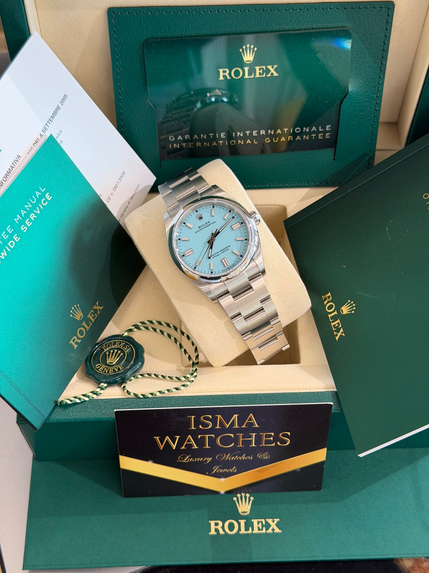 Tiffany 36 mm 🩵😍 06/2026 nuovo