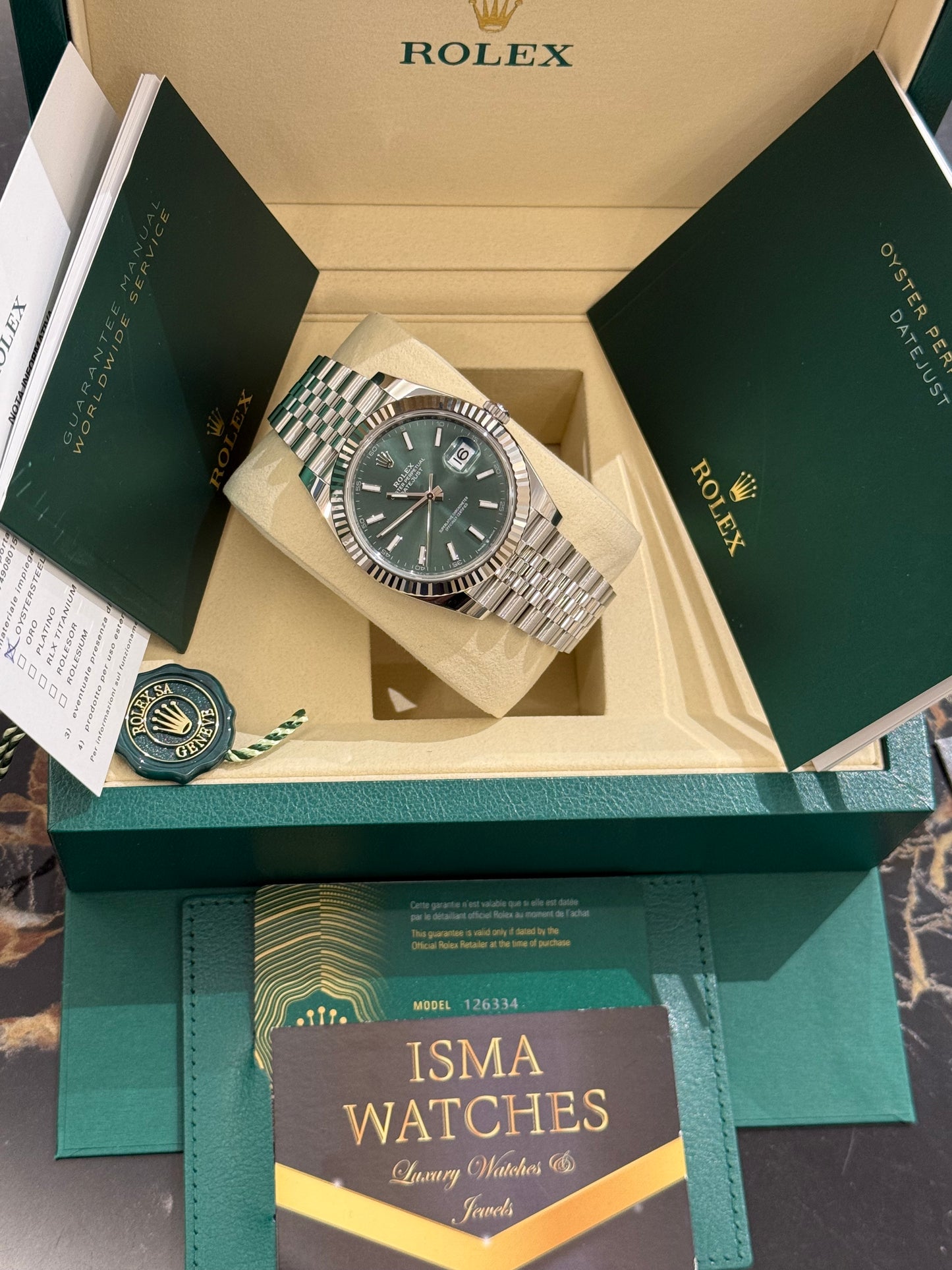 💚😍 41 mm 10/2025 nuovo 💚😍