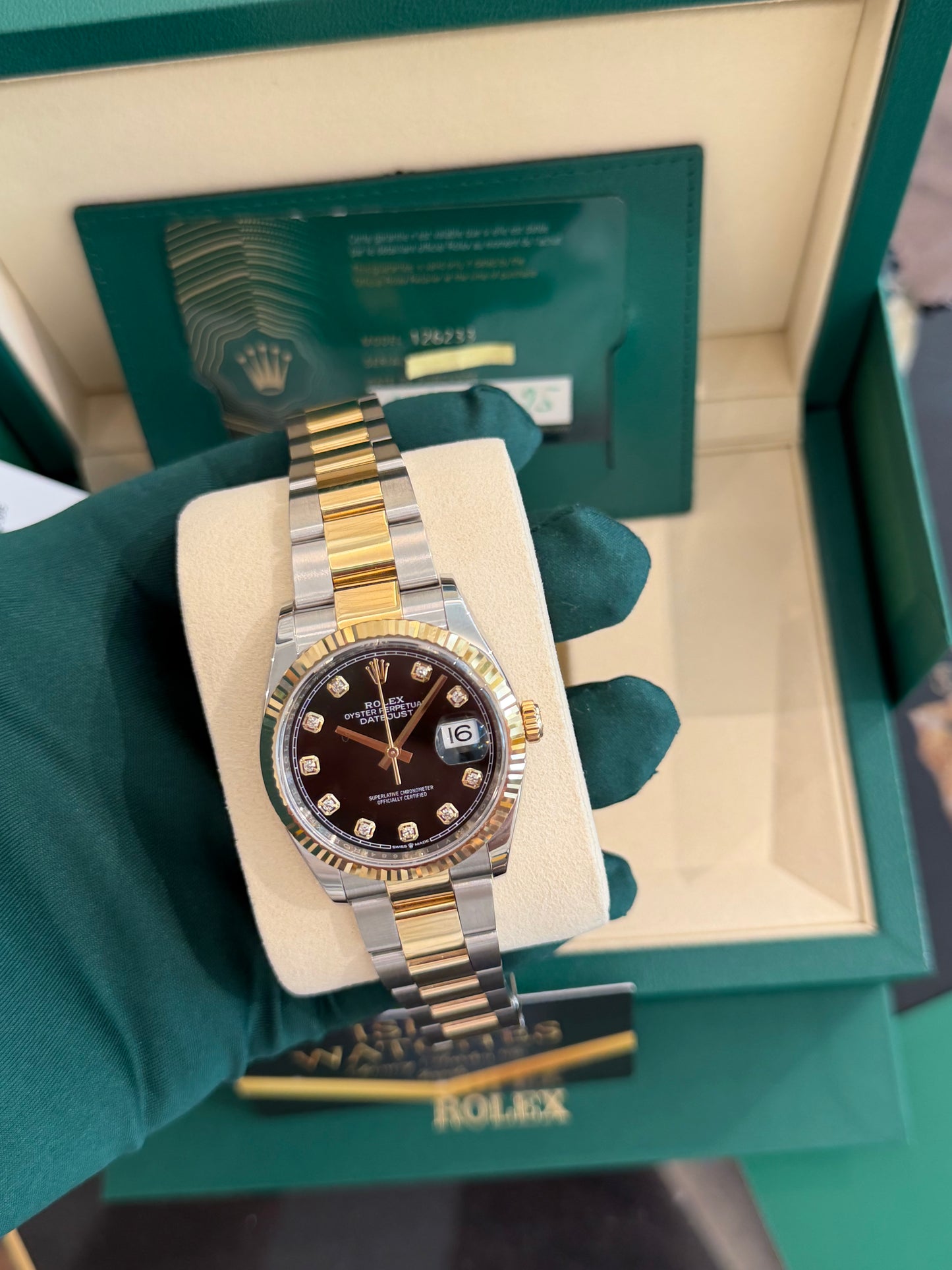 Datejust 36 mm nuovo 🖤💎😍