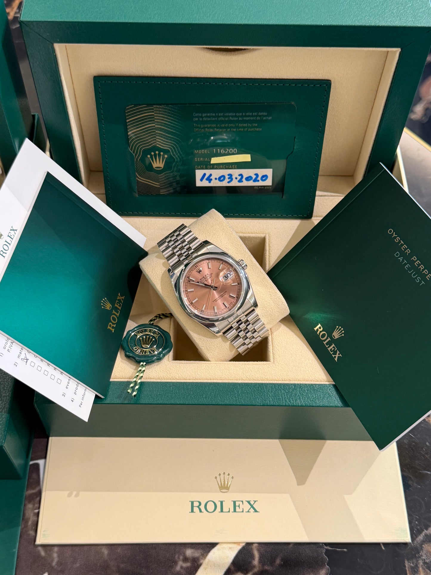 36 mm 2020 🍣 dial super Jubilee 😍🥳