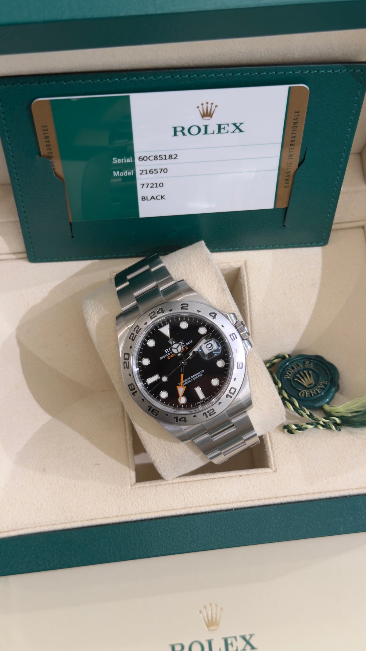Explorer 42 mm 2018 full set 🖤👊🏻😍