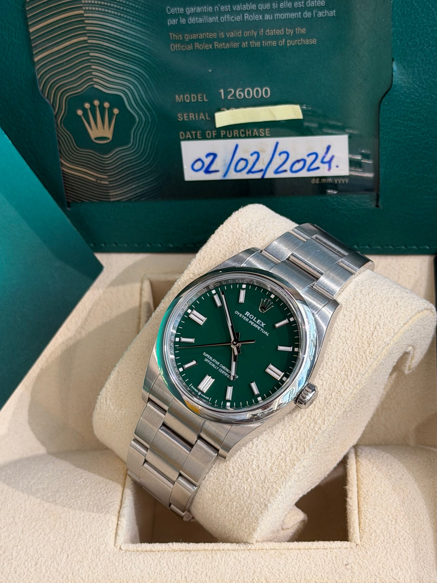 36 mm 💚😍 99% nuovo