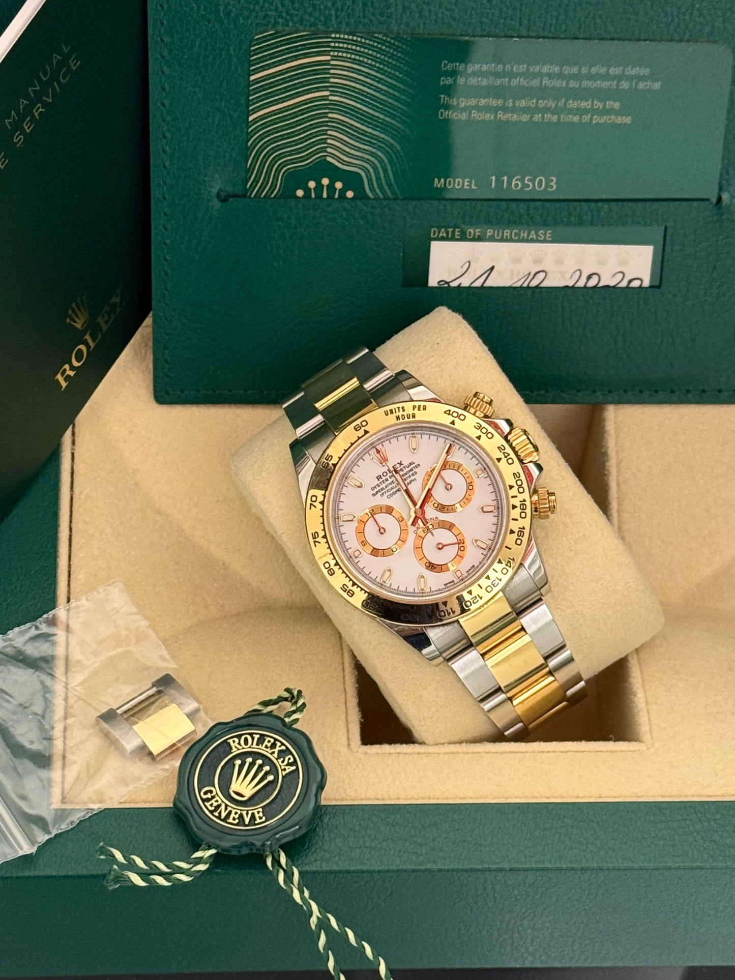 Daytona 116503 full set 10/2020 ☀️😍