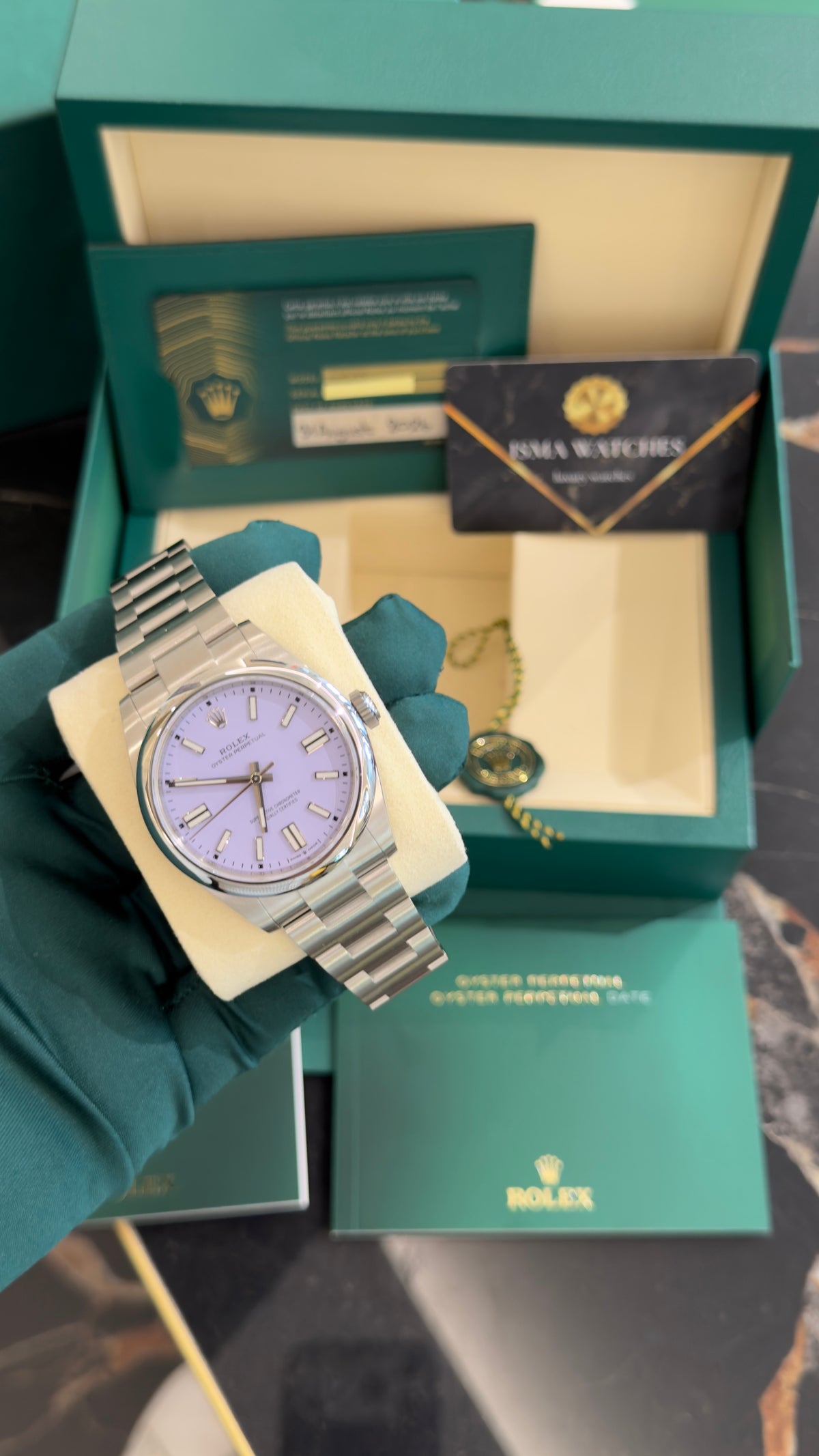 OP lavanda 41 mm nuovo 08/2026 🥳