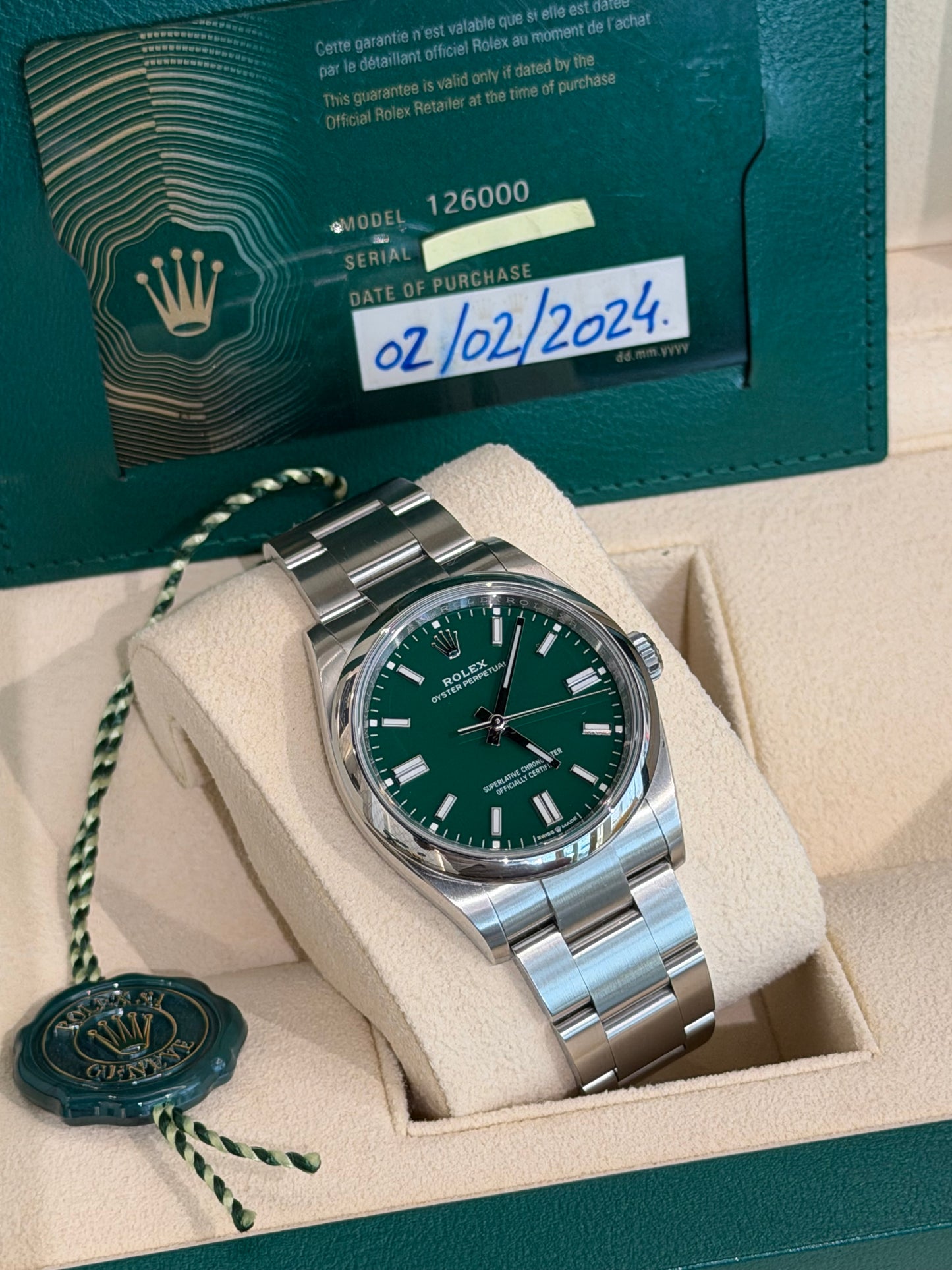 36 mm 💚😍 99% nuovo