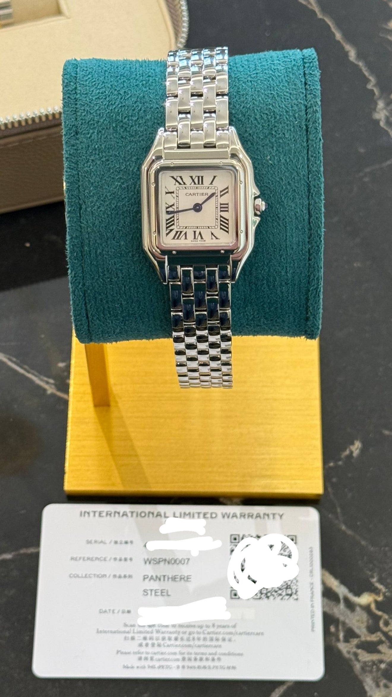 Cartier Panthere misura media nuovo full set 11/2024