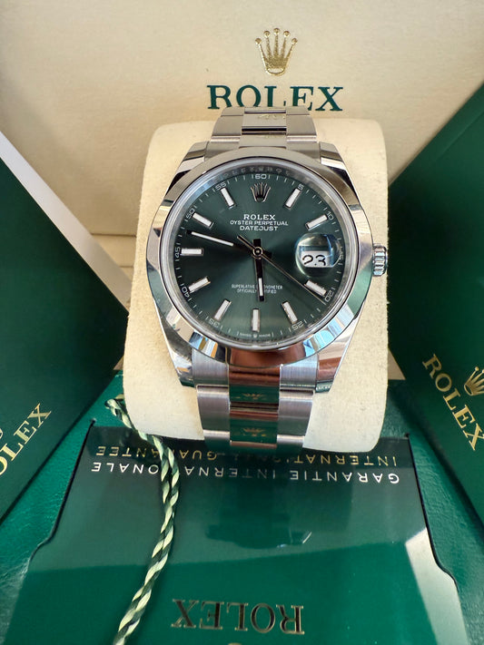 Datejust 41 mm 💚😍🇮🇹 05/2025