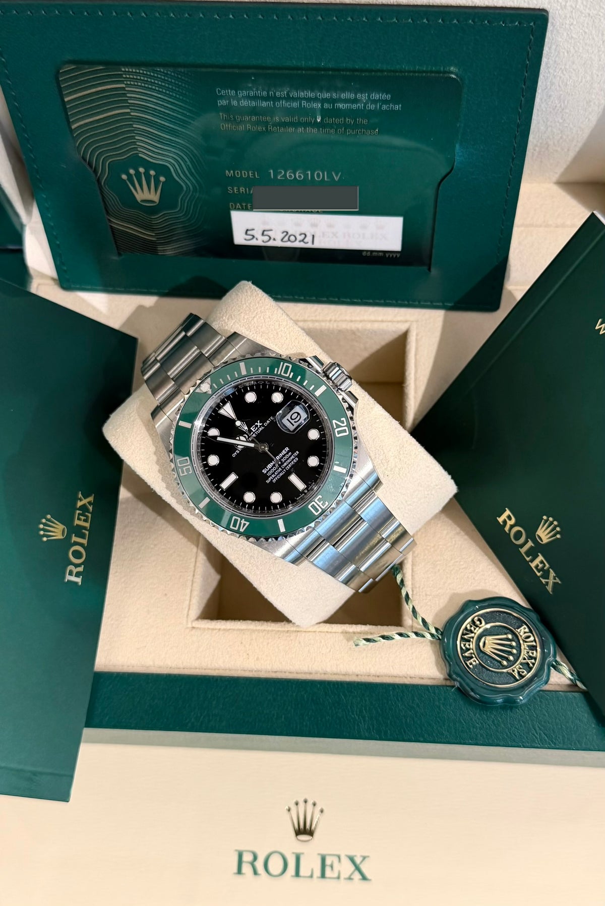 Ghiera verde MK1 2021 pari a nuovo 💚😍