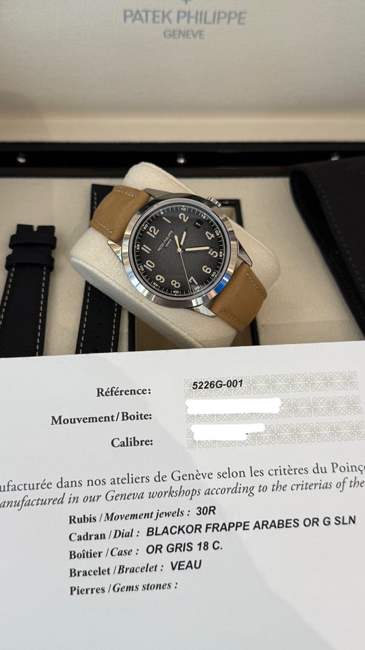 Patek PHilippe Calatrava ref:5226G-001 nuovo 2024 🇮🇹