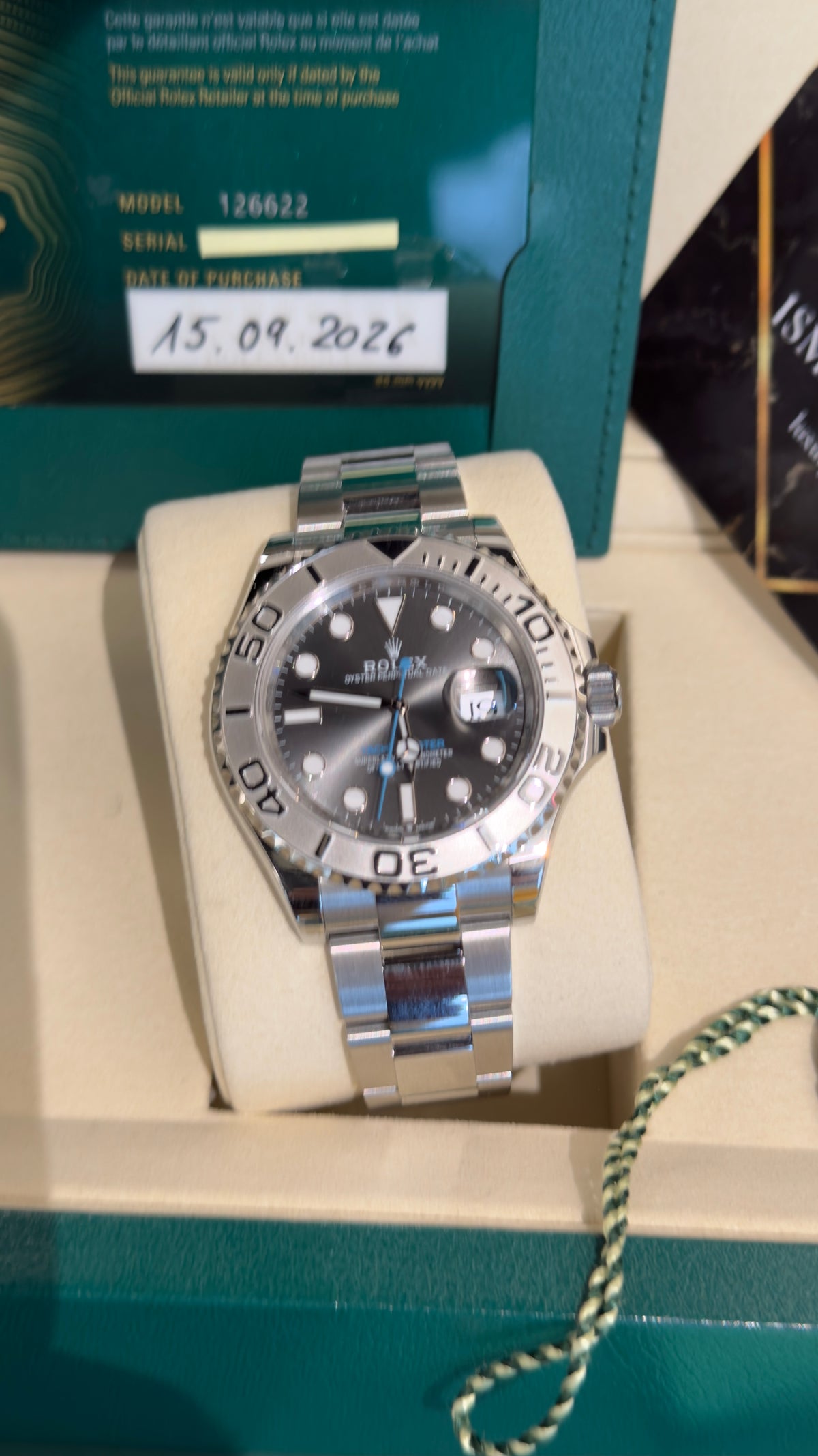Yacht Master40 mm 😍😎 09/2026 nuovo