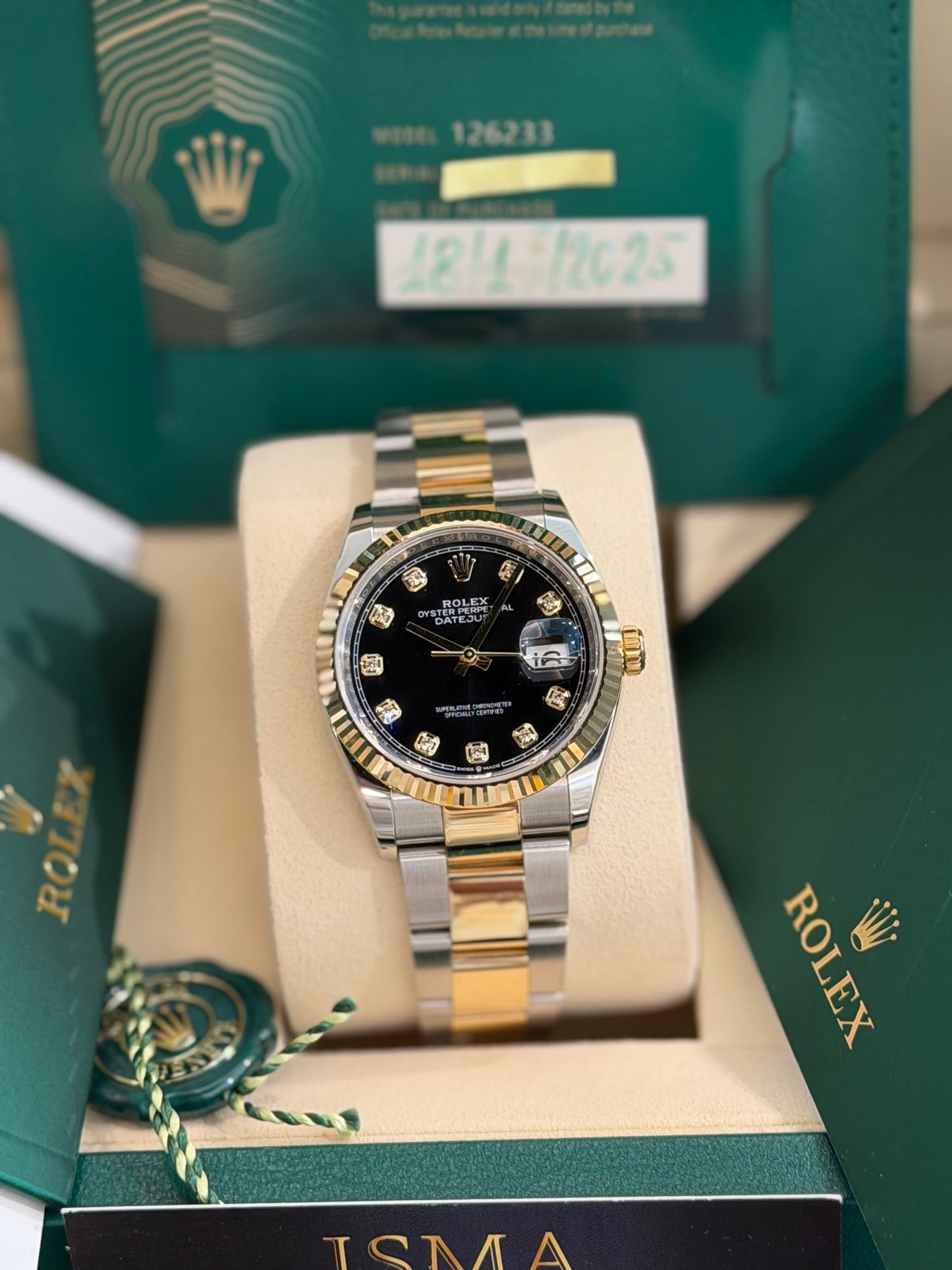 Datejust 36 mm nuovo 🖤💎😍