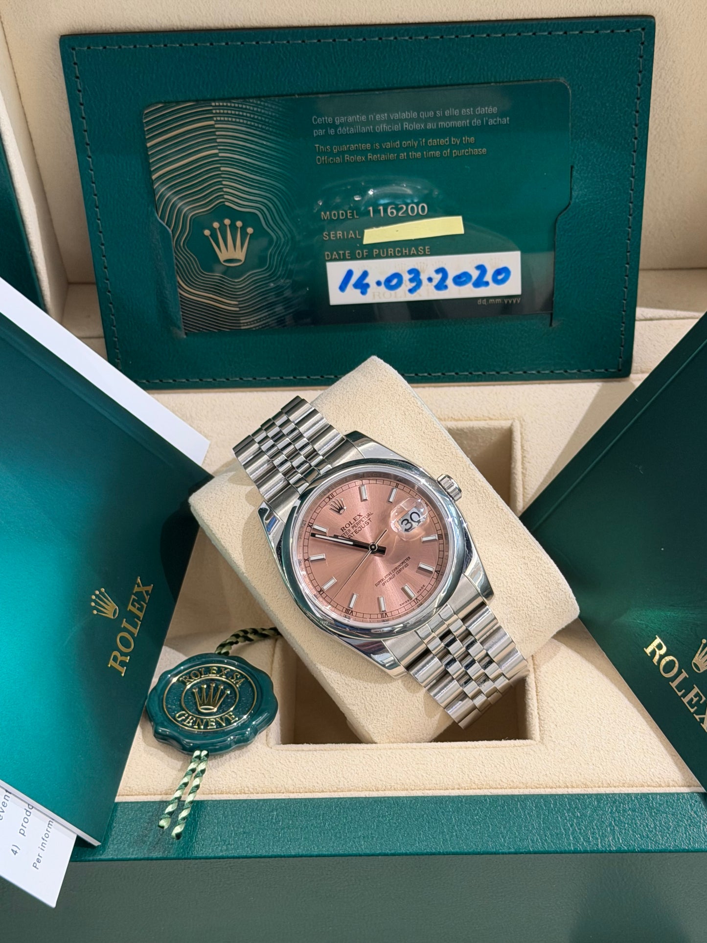 36 mm 2020 🍣 dial super Jubilee 😍🥳